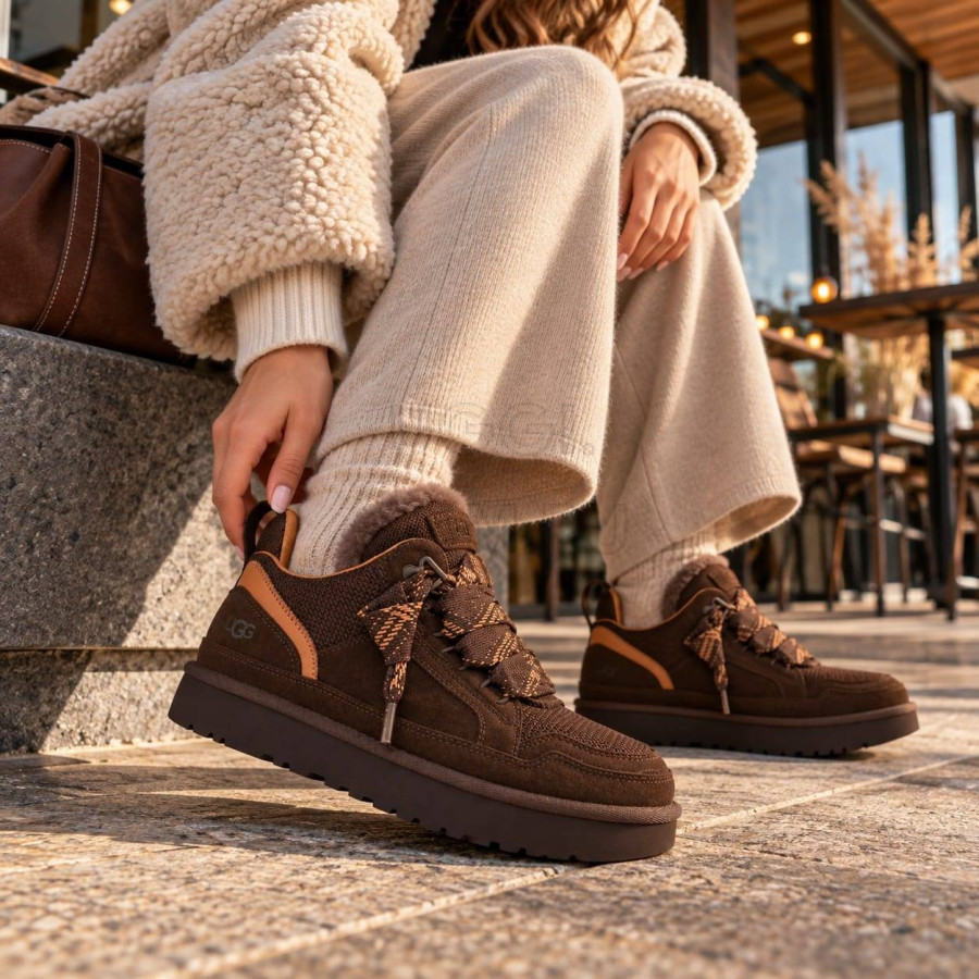 Женские UGG Lowmel Sneaker Dusted Cocoa