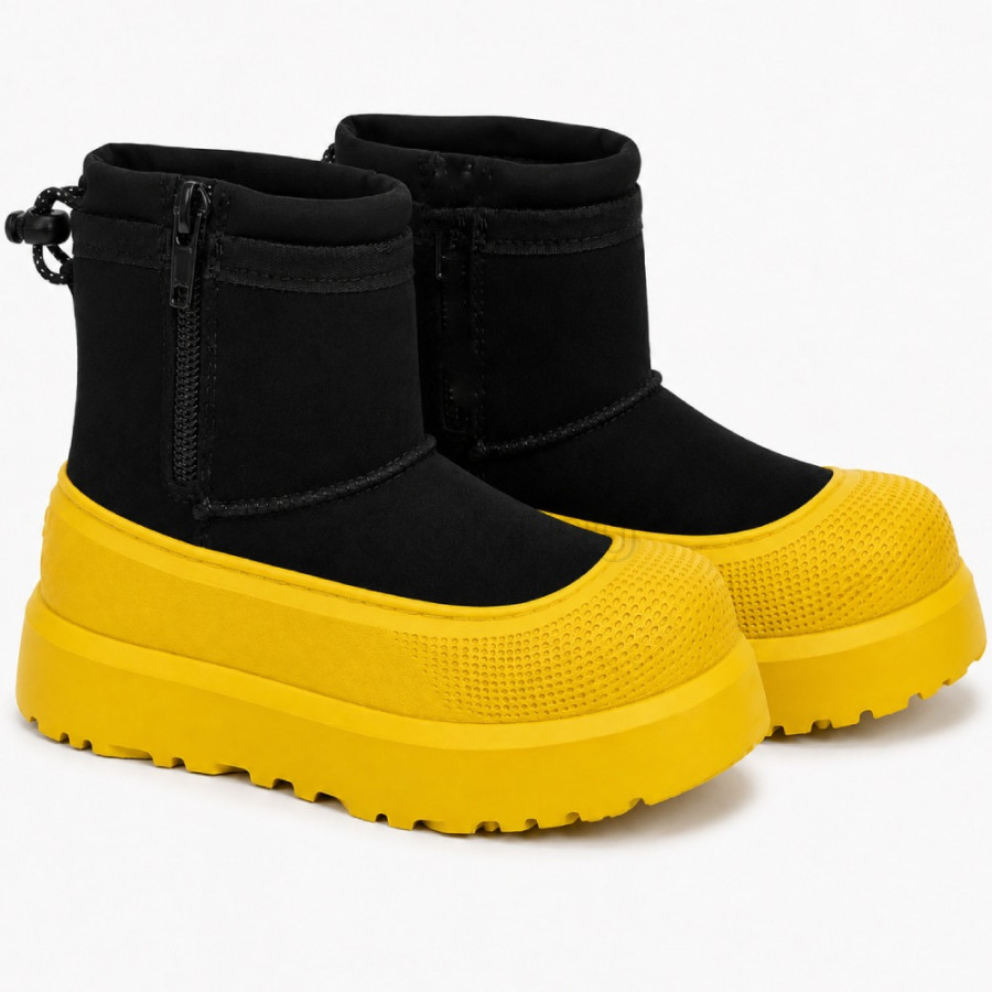 Детские UGG Kids Mini Weather Hybrid Black/Summer Wheat