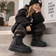 Детские UGG Kids Mini Weather Hybrid Leather Black