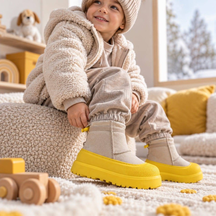 Детские UGG Kids Mini Weather Hybrid Mustard Seed/Summer Wheat