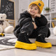 Детские UGG Kids Neumel Hybrid Black/Summer Wheat