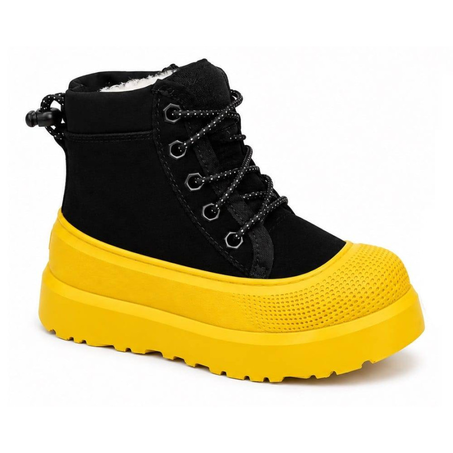 Детские UGG Kids Neumel Hybrid Black/Summer Wheat