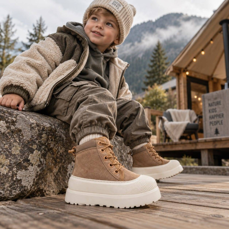 Детские UGG Kids Neumel Hybrid Chestnut/Whitecap