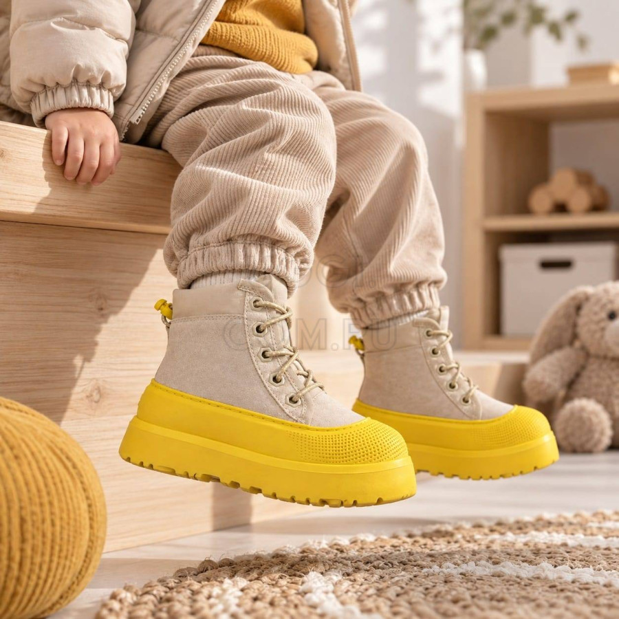 Детские UGG Kids Neumel Hybrid Mustard Seed/Summer Wheat