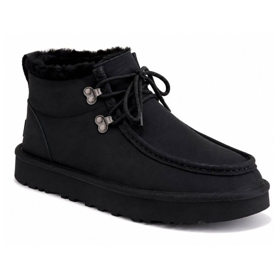Мужские UGG Mens Ambush Woven Boot Black