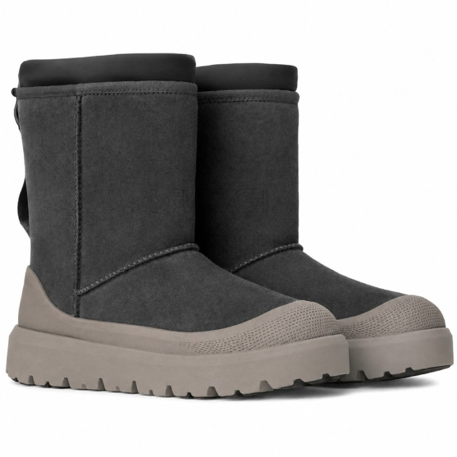 Мужские UGG Mens Classic Short Weather Hybrid Obsidian Cobble Grey