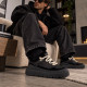 Мужские UGG Mens Heritage Utility Sneaker Leather Black