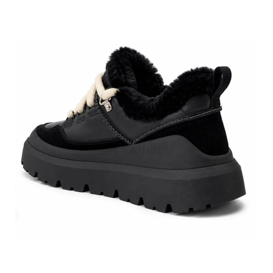 Мужские UGG Mens Heritage Utility Sneaker Leather Black