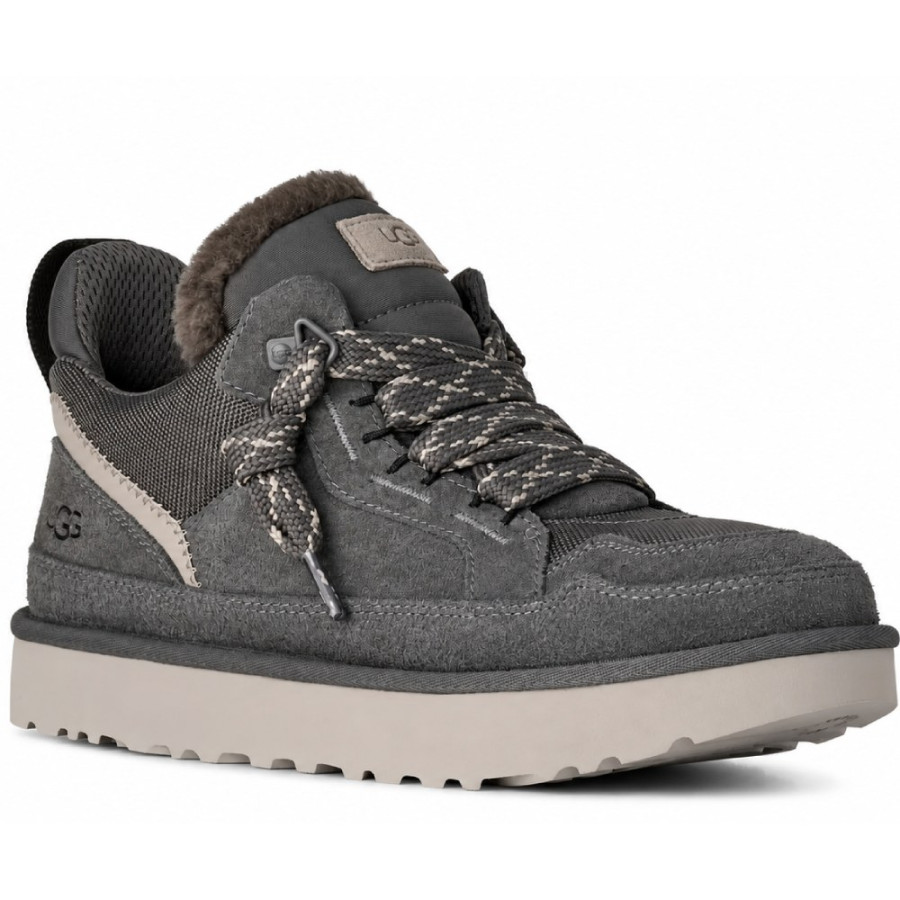 Мужские UGG Mens Lowmel Sneaker Charcoal Goat