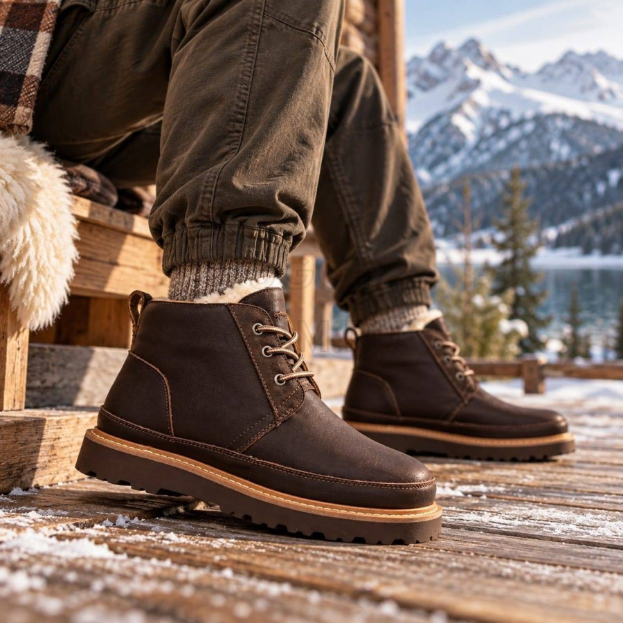 Мужские UGG Mens Neumel Gentleman Leather Chocolate