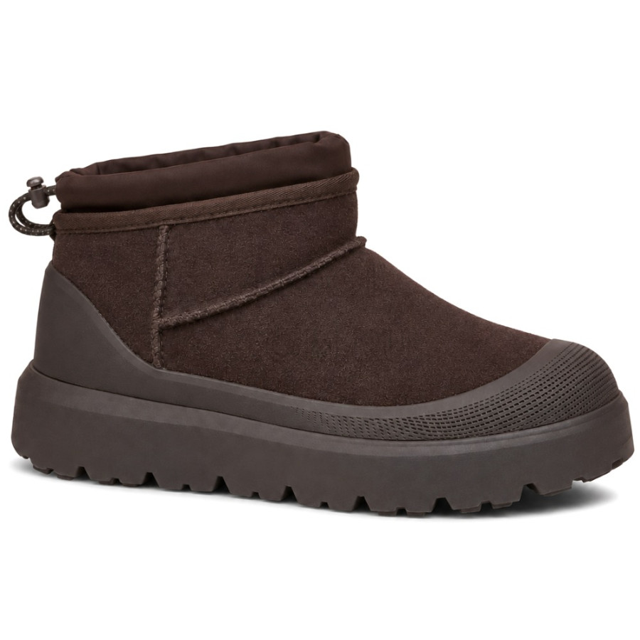 Мужские UGG Mens Ultra Mini Hybrid Chocolate/Black