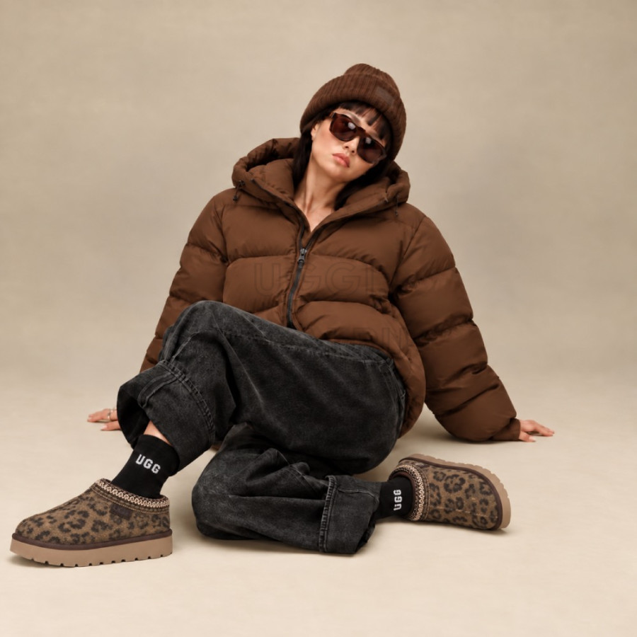 Женские UGG Tasman Slipper Spotted Chestnut