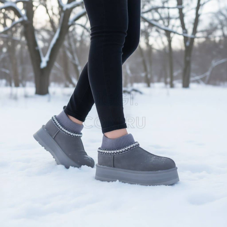 Женские UGG Tazz Knit Platform Grey