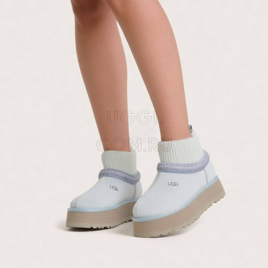 Женские UGG Tazz Knit Platform White