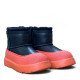 Детские UGG Kids Mini Weather Hybrid Leather Black/Orange