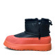 Детские UGG Kids Mini Weather Hybrid Leather Black/Orange