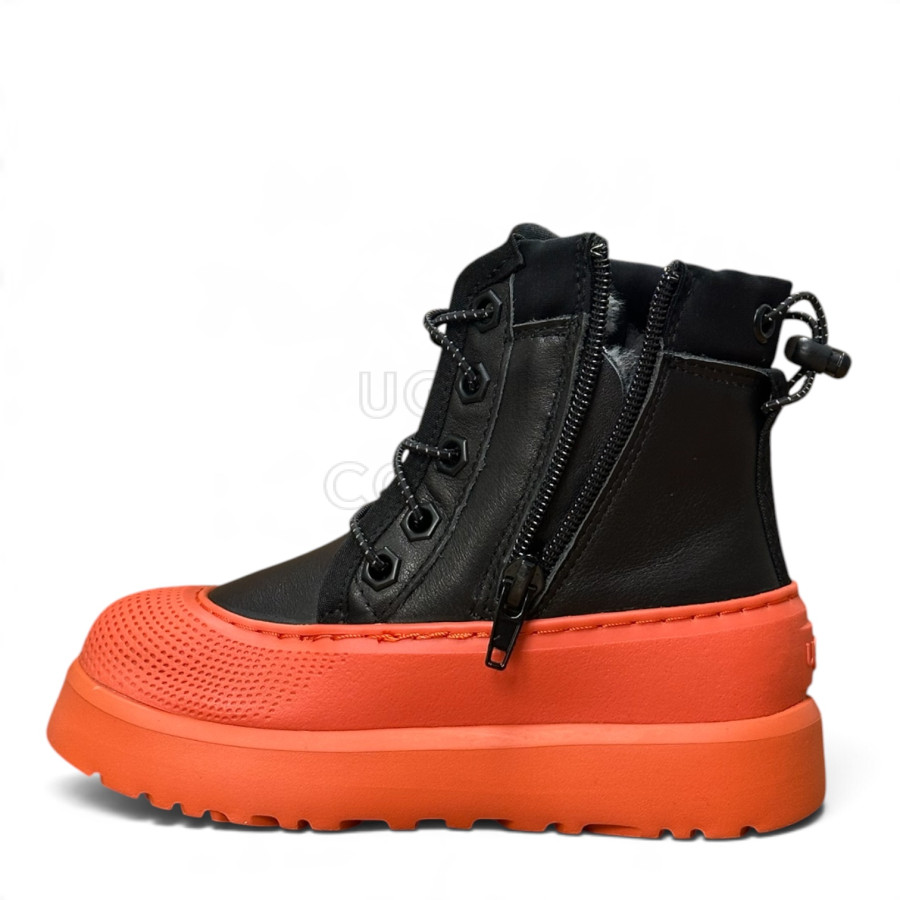Детские UGG Kids Neumel Hybrid Leather Black/Orange