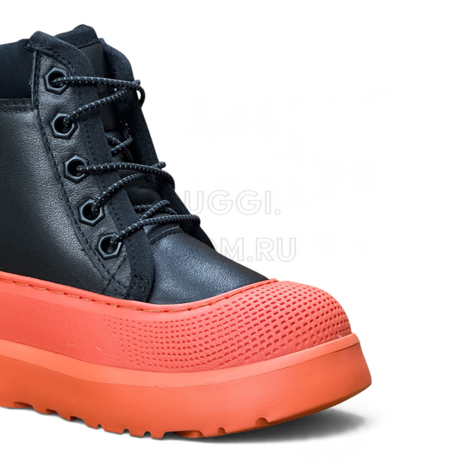 Детские UGG Kids Neumel Hybrid Leather Black/Orange