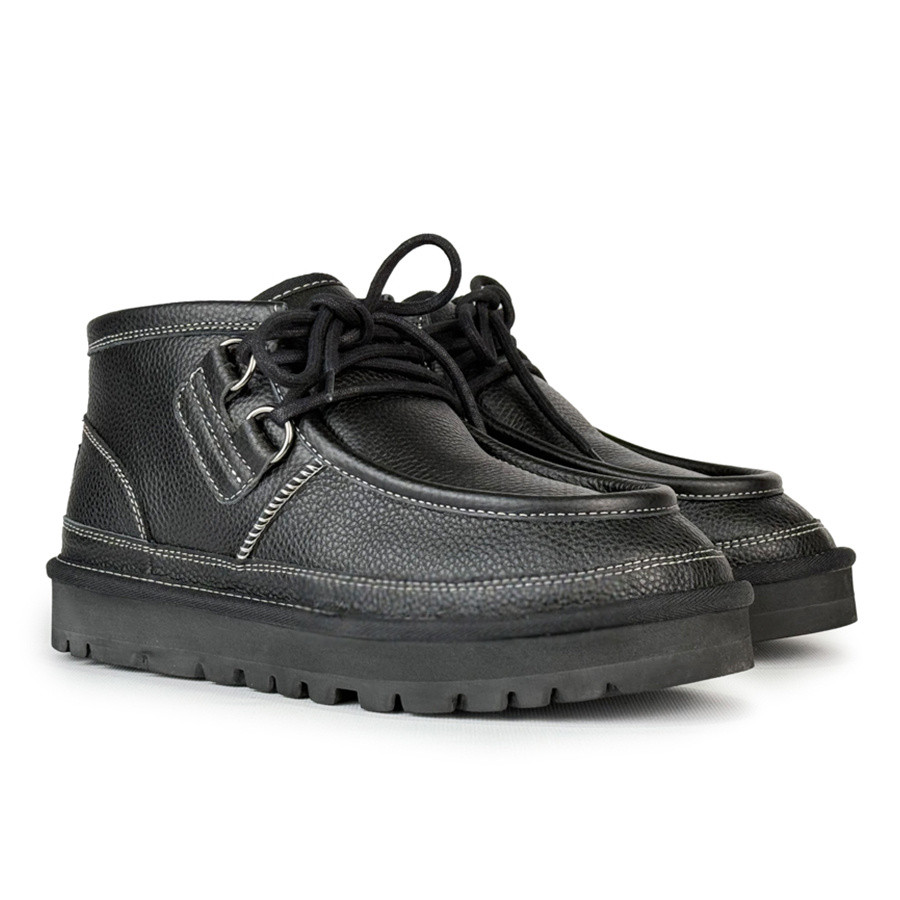 Мужские UGG Mens Hayden Moc Chukka Leather Black