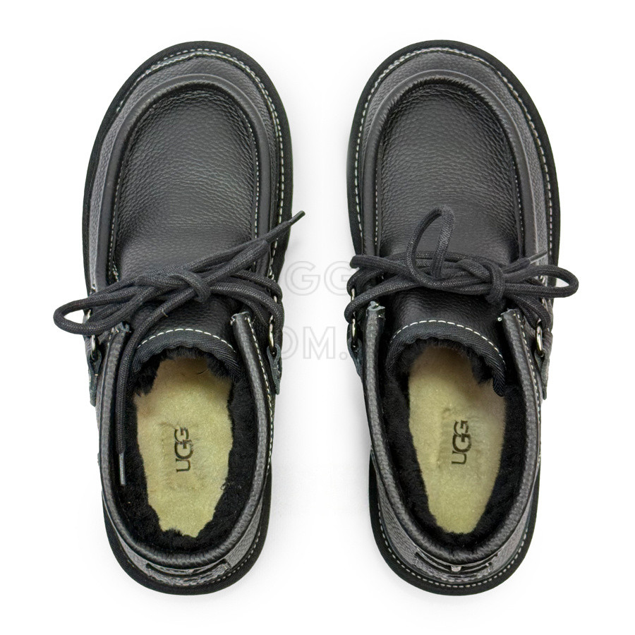 Мужские UGG Mens Hayden Moc Chukka Leather Black