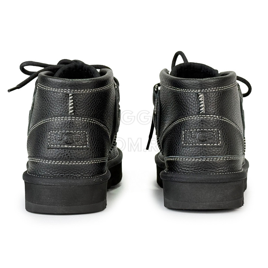 Мужские UGG Mens Hayden Moc Chukka Leather Black