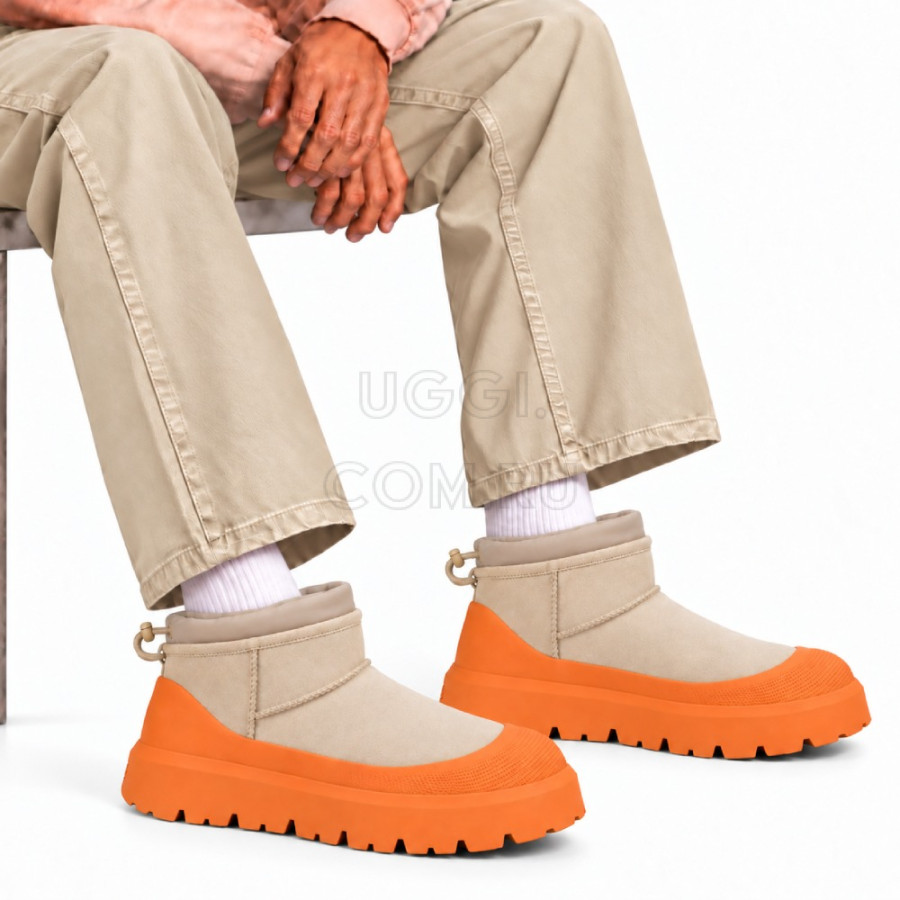 Мужские UGG Mens Ultra Mini Hybrid Moonlight / Dark Apricot