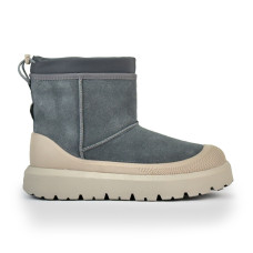UGG Mens Classic Mini Weather Hybrid Obsidian Cobble Grey