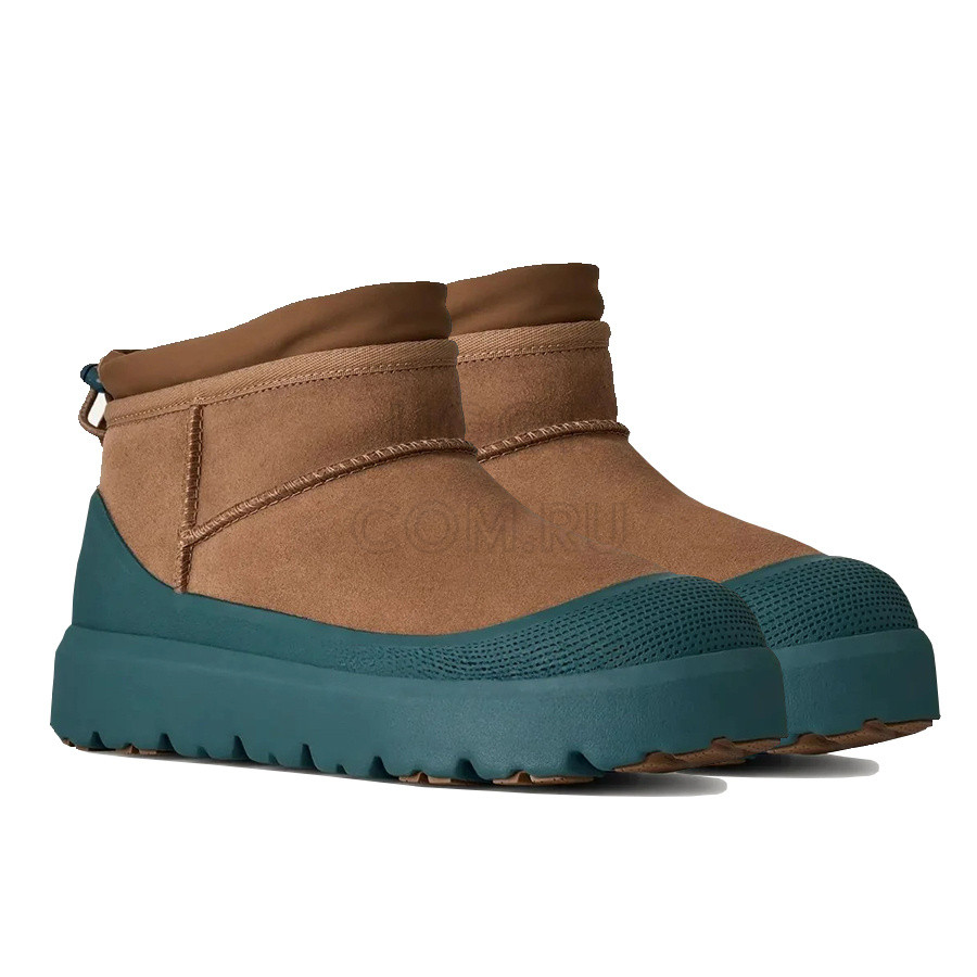 Женские UGG Ultra Mini Hybrid Chestnut / Marina Blue