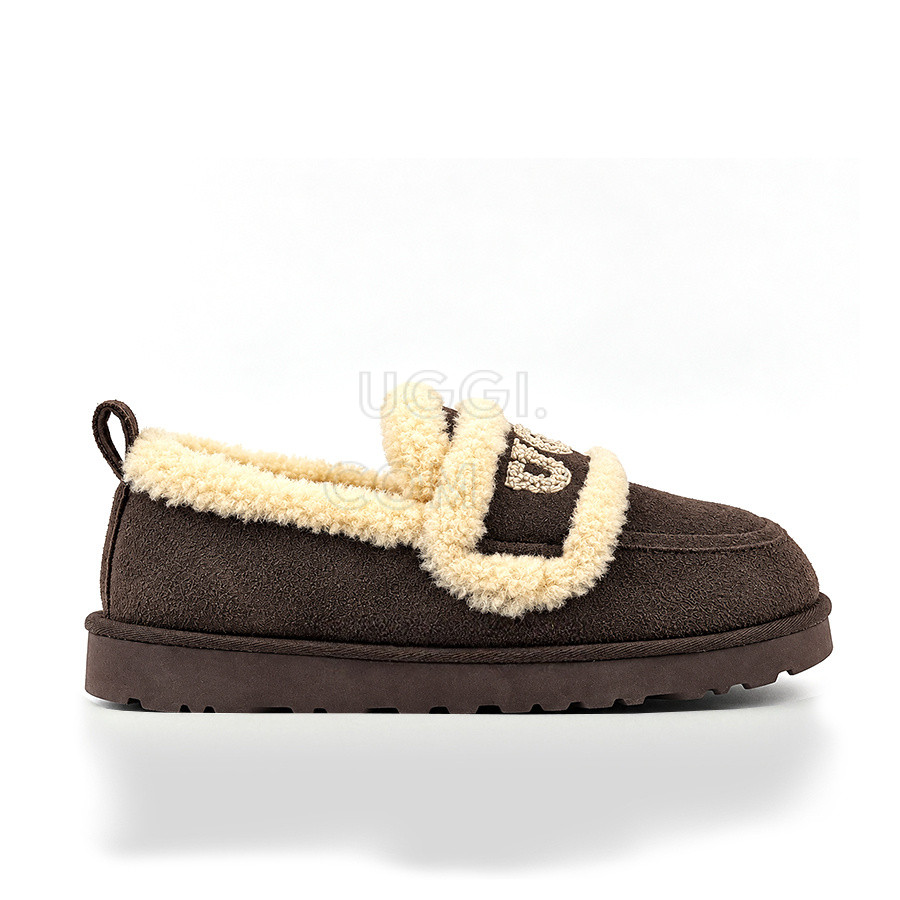 Женские UGG Classic Fat Ding Slip On Chocolate