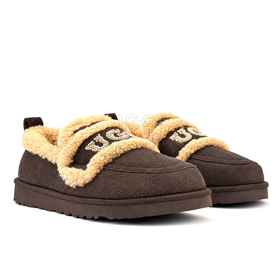 Женские UGG Classic Fat Ding Slip On Chocolate