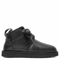 UGG Mens Neumel Ft Moss Leather Black