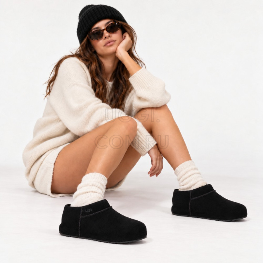 Женские UGG Enwrap Clog Black