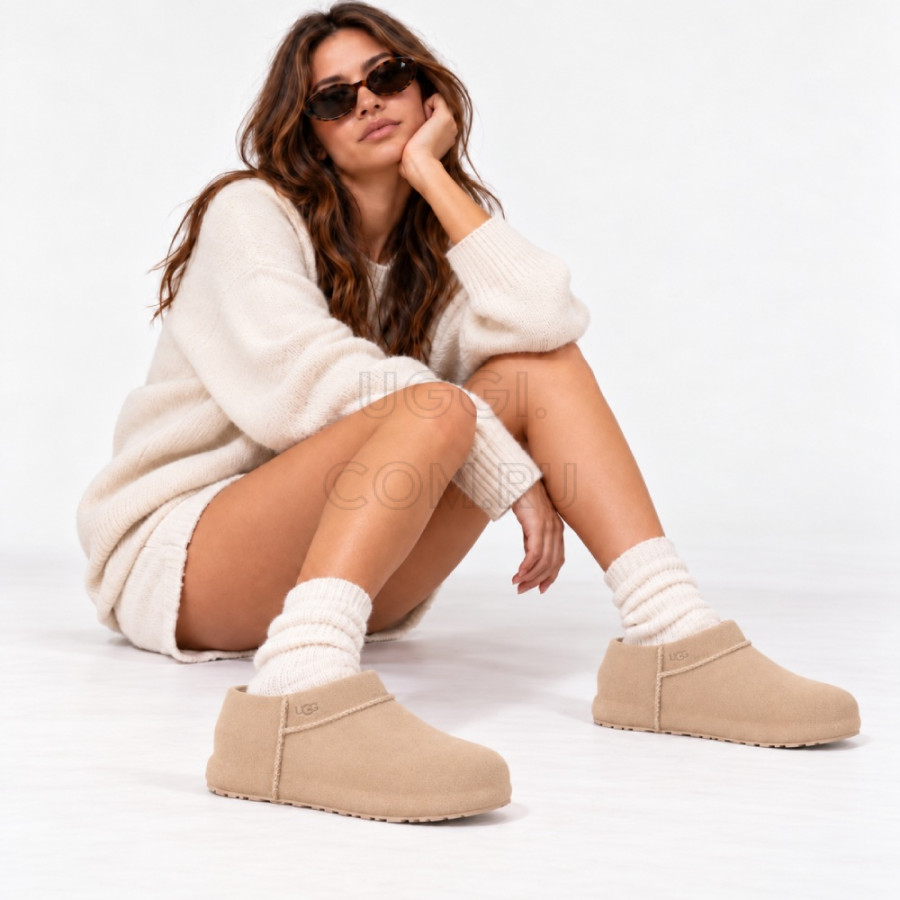Женские UGG Enwrap Clog Mustard Seed