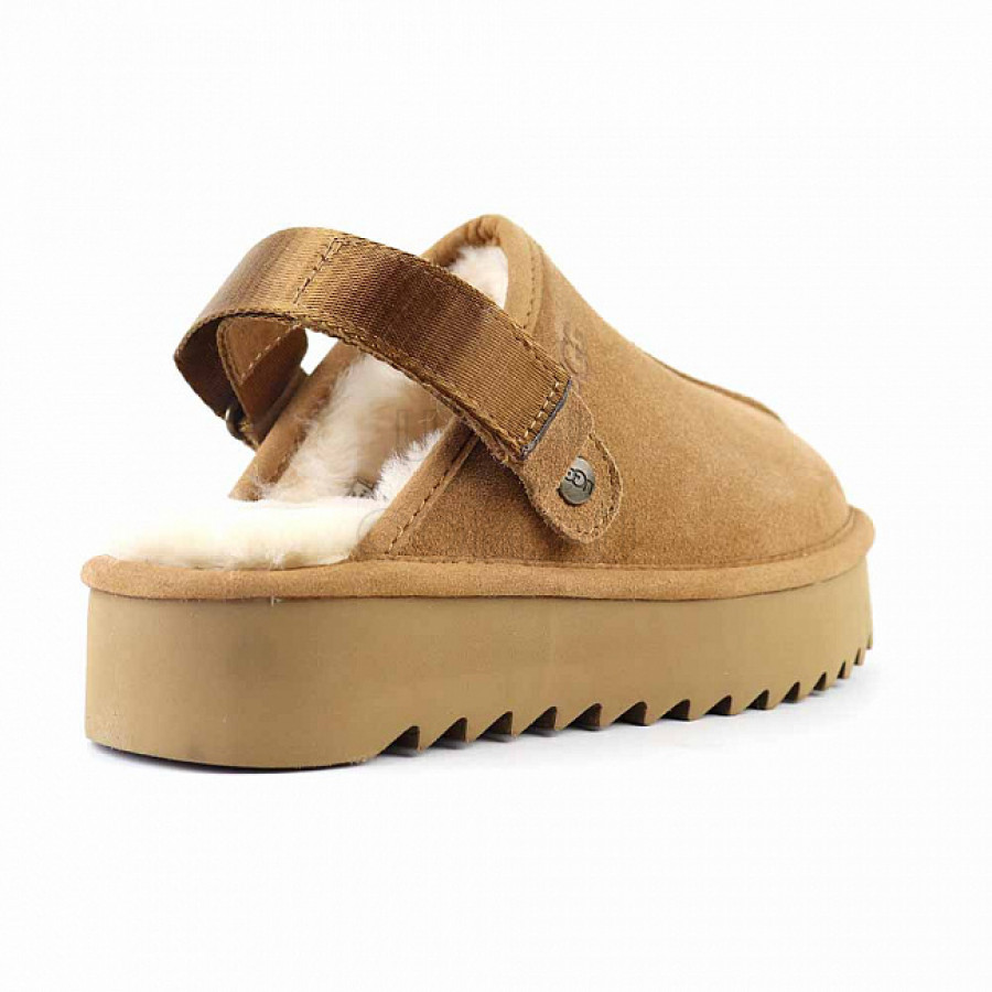 Женские UGG Goldenstar Clog Platform Chestnut