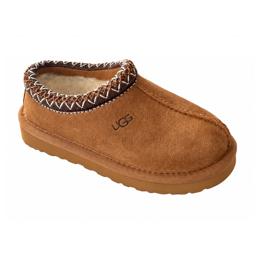 Детские UGG Kids Tasman Slippers Chestnut