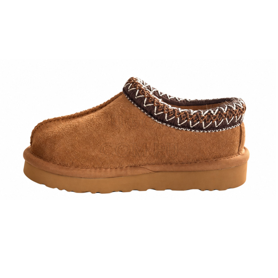 Детские UGG Kids Tasman Slippers Chestnut