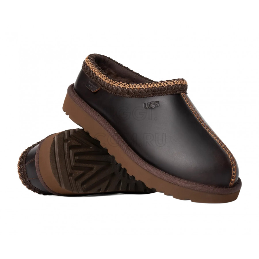 Женские UGG Tasman Slipper Leather Regen Ironwood