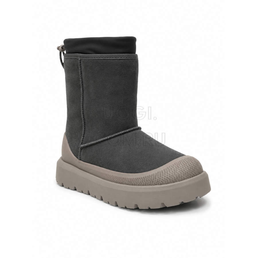 Мужские UGG Mens Classic Short Weather Hybrid Obsidian Cobble Grey