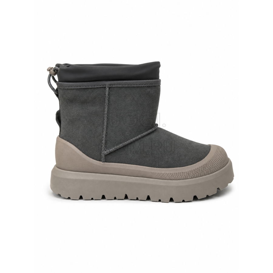 Женские UGG Classic Mini Weather Hybrid Obsidian Cobble Grey