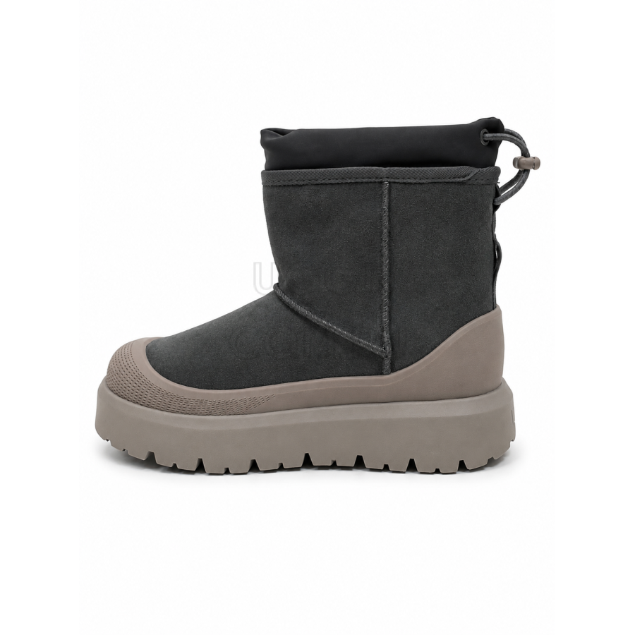 Женские UGG Classic Mini Weather Hybrid Obsidian Cobble Grey