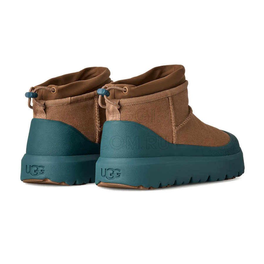Женские UGG Ultra Mini Hybrid Chestnut / Marina Blue