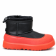 Детские UGG Kids Mini Weather Hybrid Leather Black/Orange