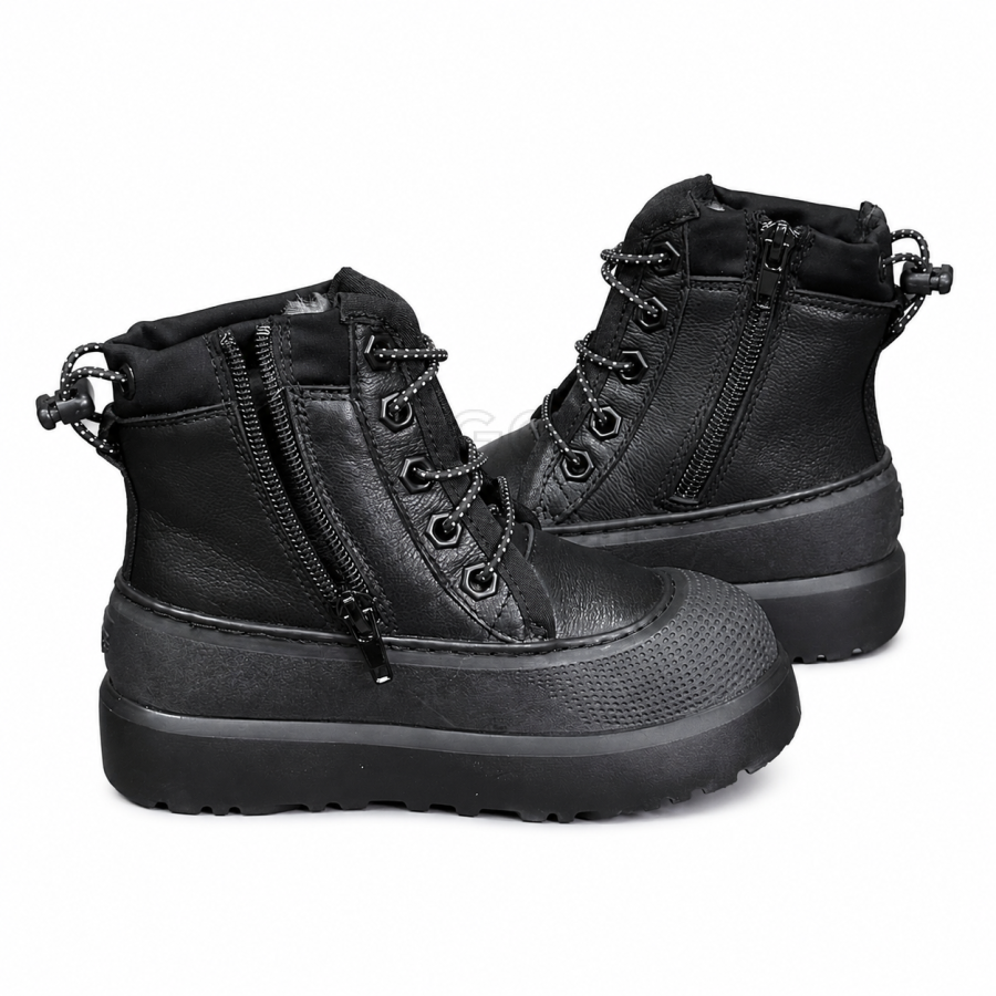 Детские UGG Kids Neumel Hybrid Leather Black