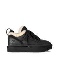 UGG Mens Lowmel Sneaker Leather Black