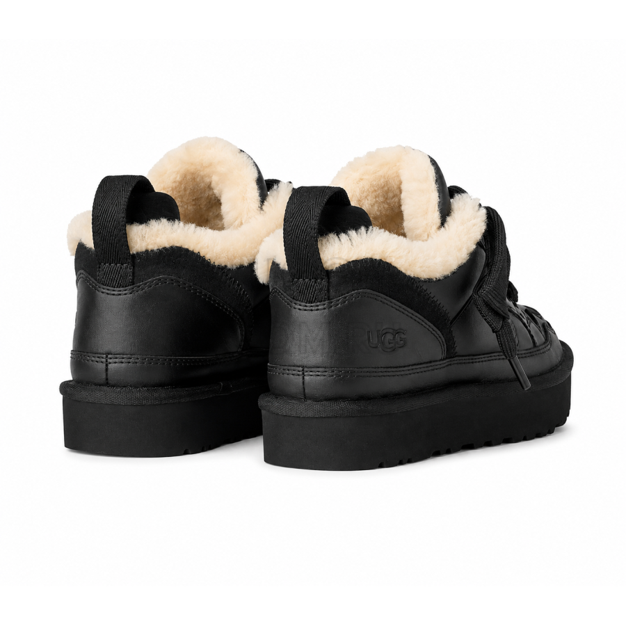 Мужские UGG Mens Lowmel Sneaker Leather Black